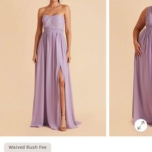 Birdy Grey Strapless Lavender Gown - Grace